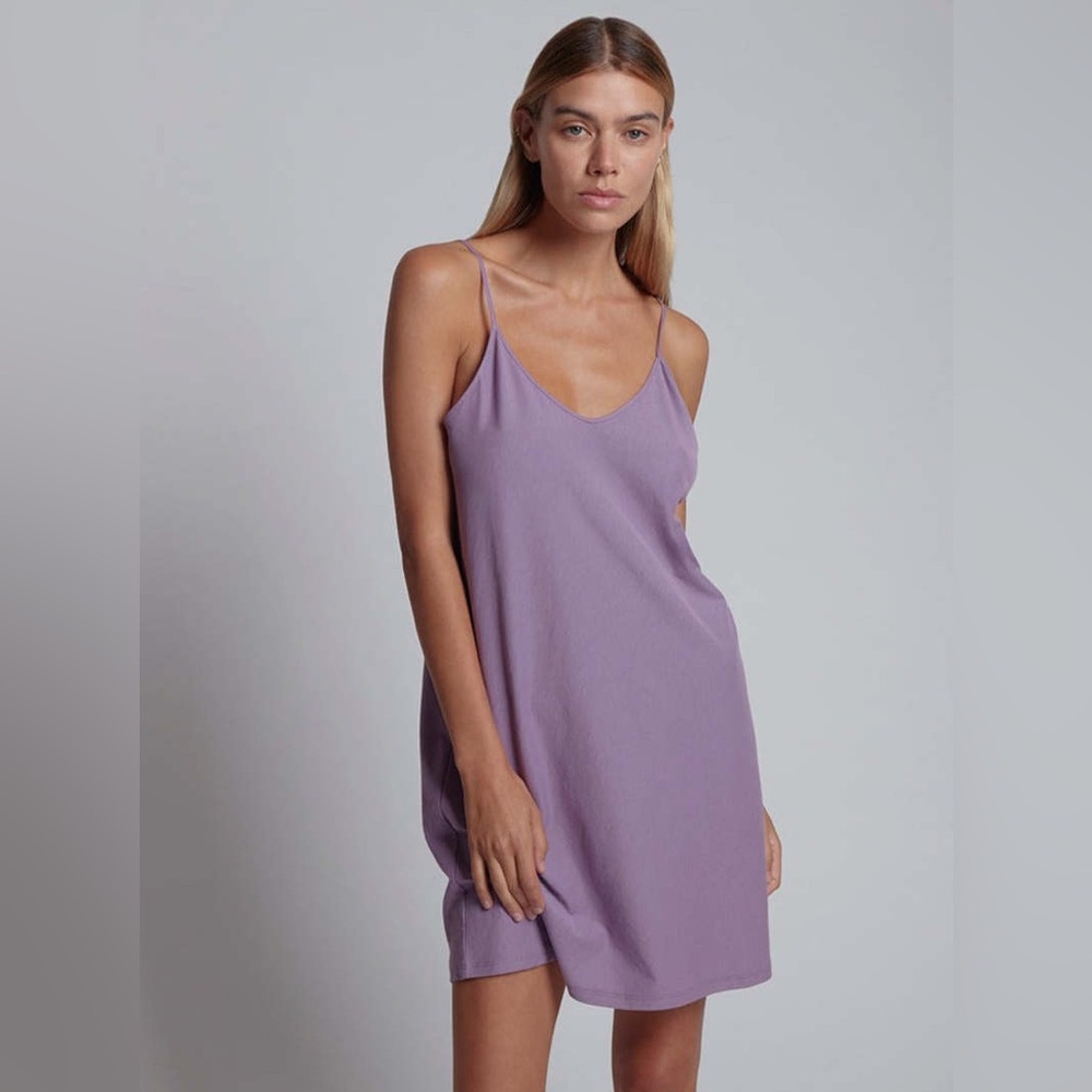 Lux LA Purple Lavender Slip Top / Dress / Pajamas